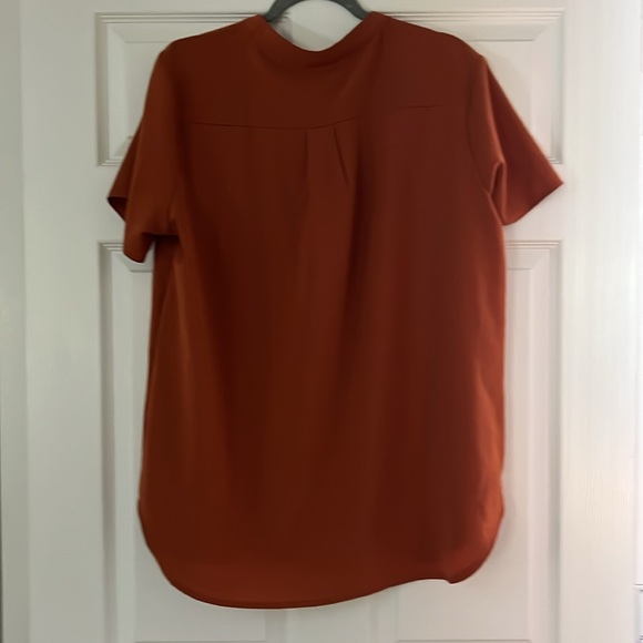 Women’s Blouse Color Rust Size XL - Picture 2 of 3